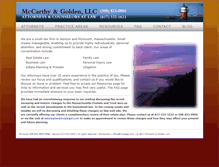 Tablet Screenshot of mccarthy-golden.com